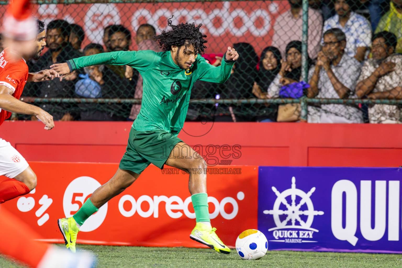 HA Muraidhoo vs HA Vashafaru in Day 9 of Golden Futsal Challenge 2025 was held on Monday, 13th January 2025, in Hulhumale', Maldives
Photos: Ismail Thoriq / images.mv