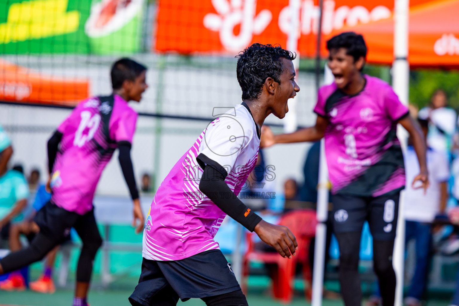 Day 13 of Interschool Volleyball Tournament 2024 was held in Ekuveni Volleyball Court at Male', Maldives on Thursday, 5th December 2024. Photos: Nausham Waheed / images.mv