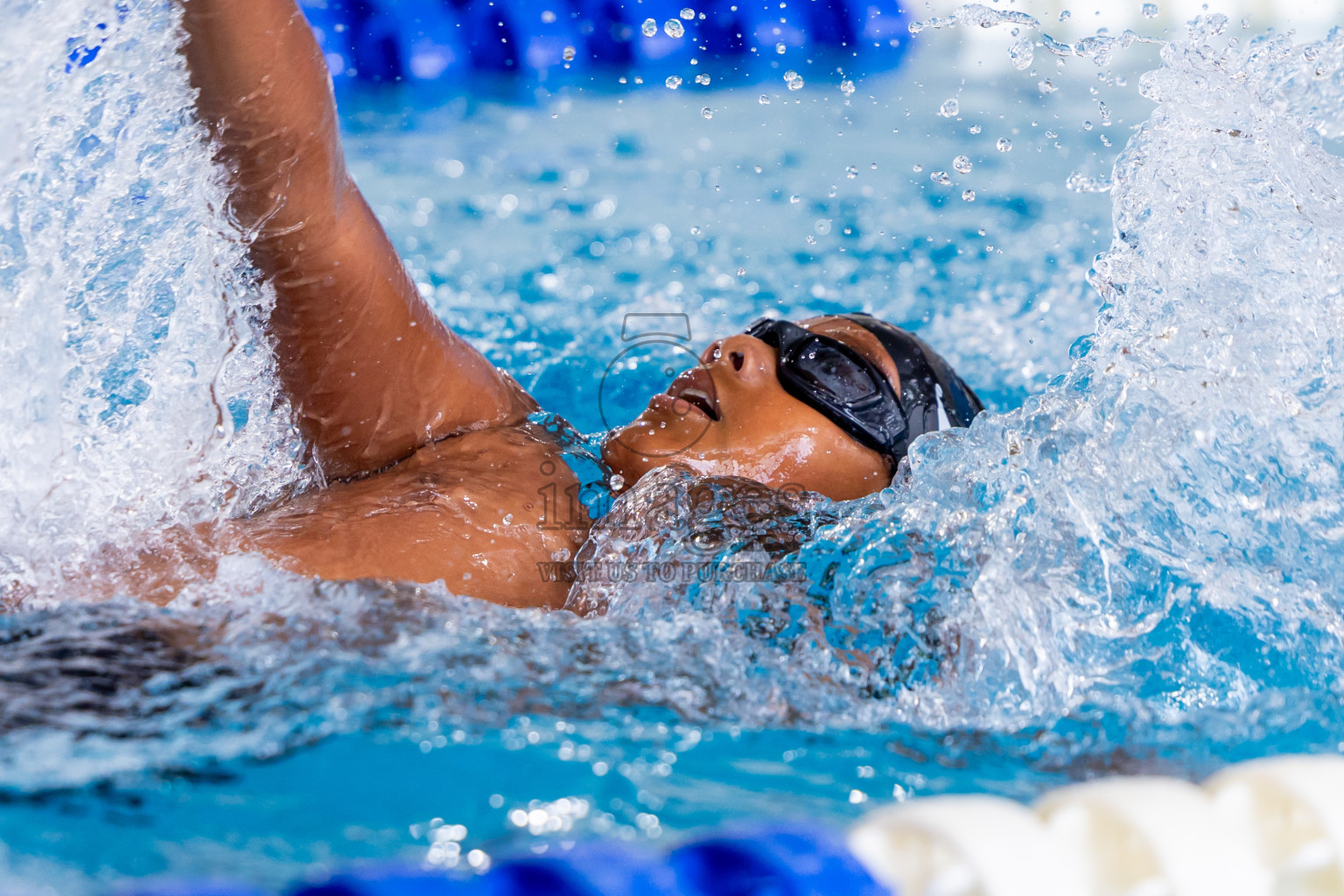 Day 2 of 20th Inter-school Swimming Competition 2024 held in Hulhumale', Maldives on Sunday, 13th October 2024. Photos: Nausham Waheed / images.mv