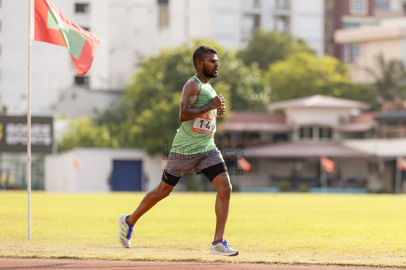 Day 1 of National Athletics Championship 2025 was held at Ekuveni Running Ground in Male', Maldives on Thursday, 14th August 2025. Photos: Hasni / images.mv