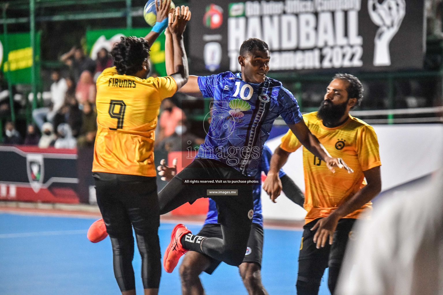 Day 10 of Milo 6th Inter Office Handball Tournament 2022 - Photos by Nausham Waheed