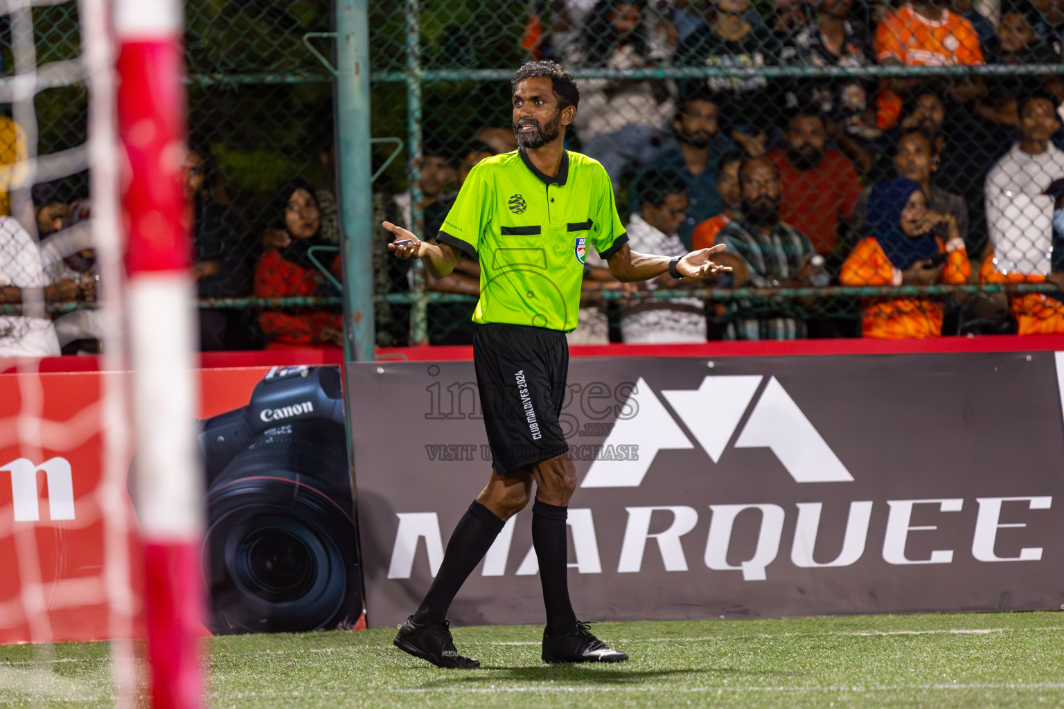 TEAM FSM vs CLUB TTS in Club Maldives Cup 2024 held in Rehendi Futsal Ground, Hulhumale', Maldives on Tuesday, 1st October 2024. Photos: Hassan Simah / images.mv