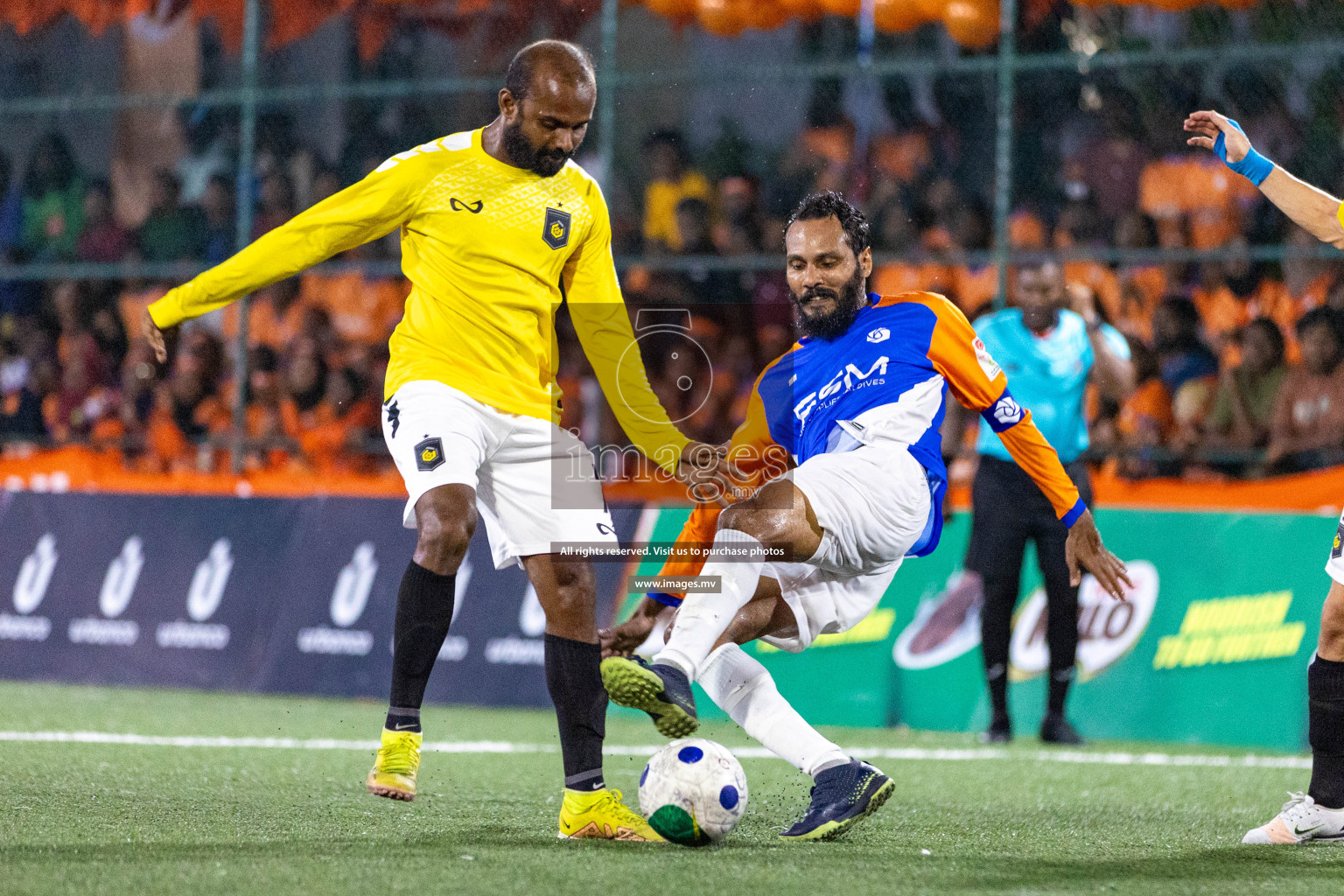 RRC vs Team FSM in Semi Final of Club Maldives Cup 2023 held in Hulhumale, Maldives, on Wednesday, 16th August 2023 Photos: Nausham Waheed / images.mv