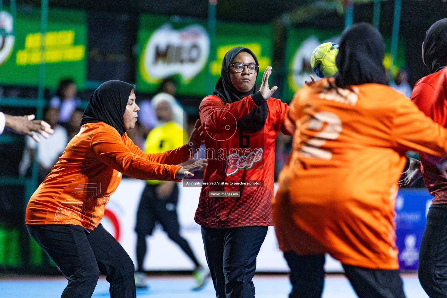 Day 2 of 7th Inter-Office/Company Handball Tournament 2023, held in Handball ground, Male', Maldives on Saturday, 17th September 2023 Photos: Nausham Waheed/ Images.mv