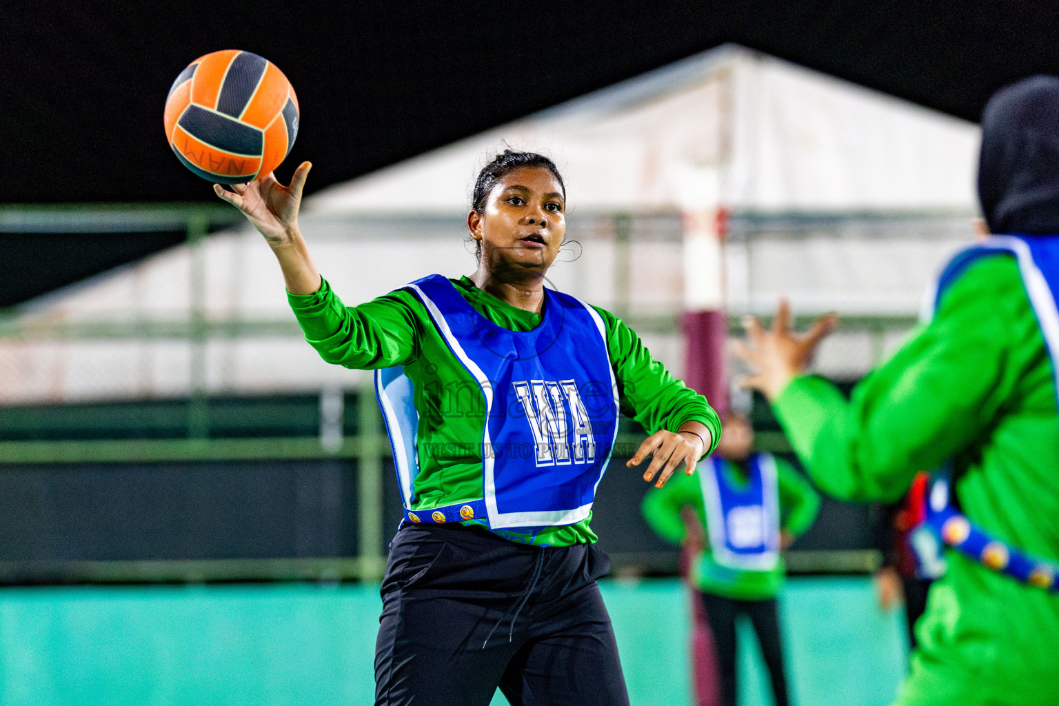 Day 3 of 23rd Netball Association Championship was held in Ekuveni Netball Court at Male', Maldives on Saturday, 27th April 2024. Photos: Nausham Waheed / images.mv