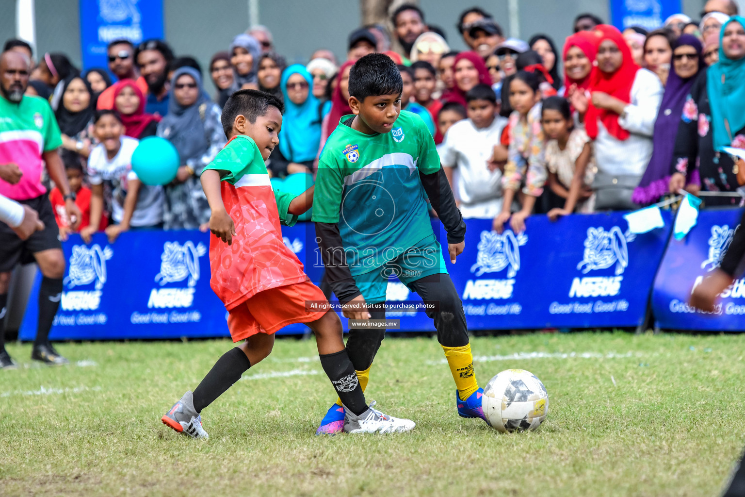 Day 4 of Milo Kids Football Fiesta 2022 was held in Male', Maldives on 22nd October 2022. Photos: Nausham Waheed / images.mv