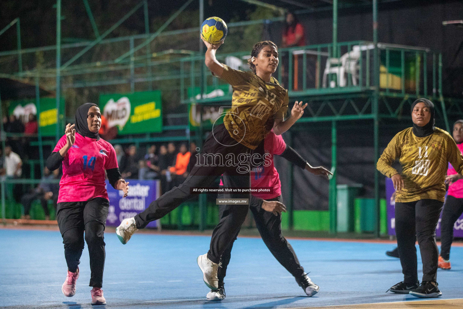 Day 4 of 6th MILO Handball Maldives Championship 2023, held in Handball ground, Male', Maldives on Friday, 23rd May 2023 Photos: Nausham Waheed/ Images.mv