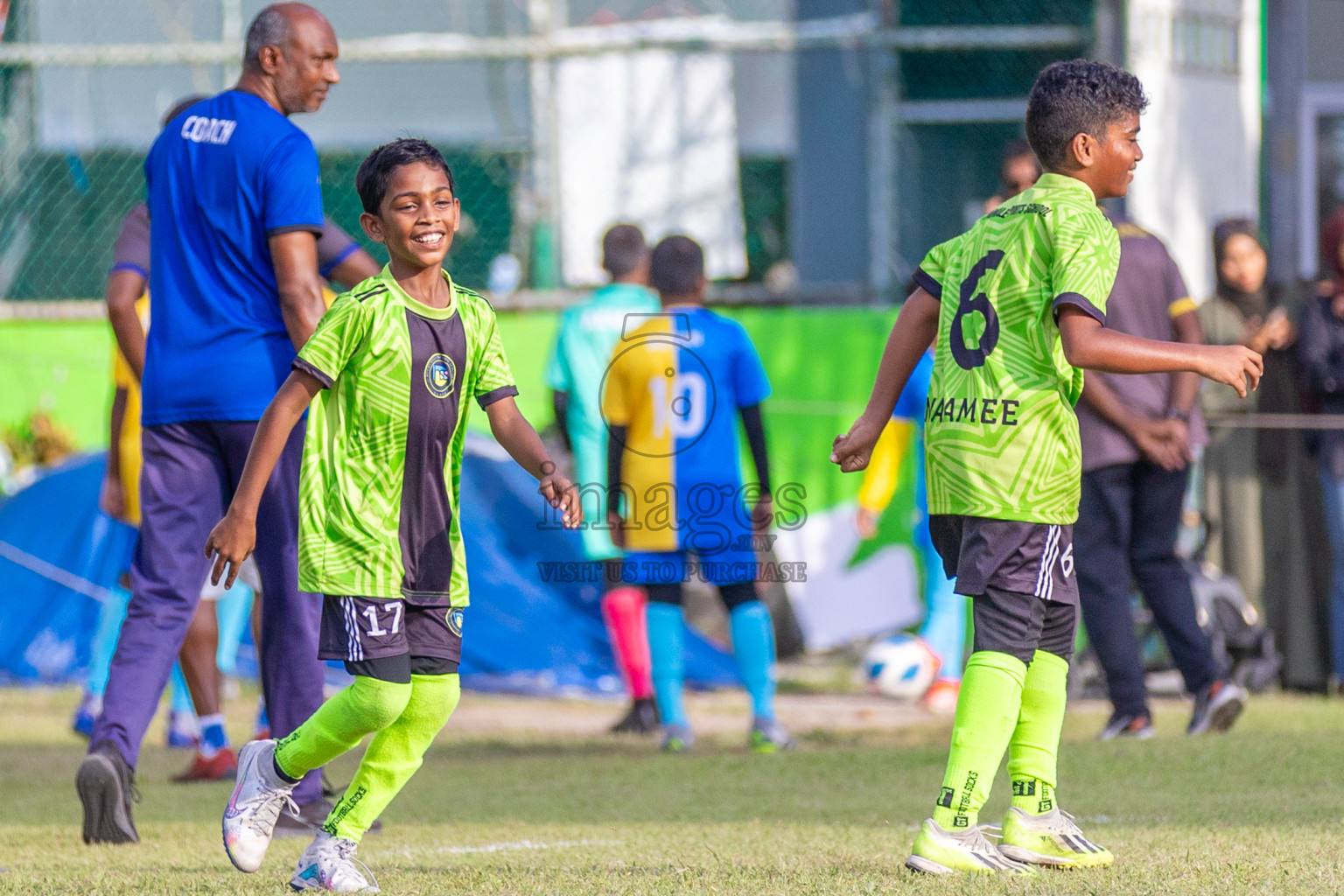 Day 2  of MILO Academy Championship 2024 - U12 was held at Henveiru Grounds in Male', Maldives on Thursday, 5th July 2024. Photos: Shuu Abdul Sattar / images.mv