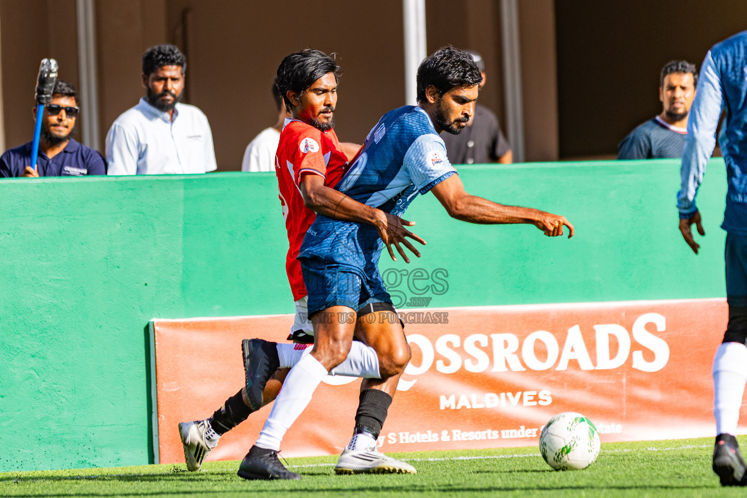 The Marina vs SAII Lagoon in Resort League 2025 (South Male Zone) day 11 was held on Thursday, 9th October 2025 in Crossroads's Maldives, Photos: Areef Adam / images.mv