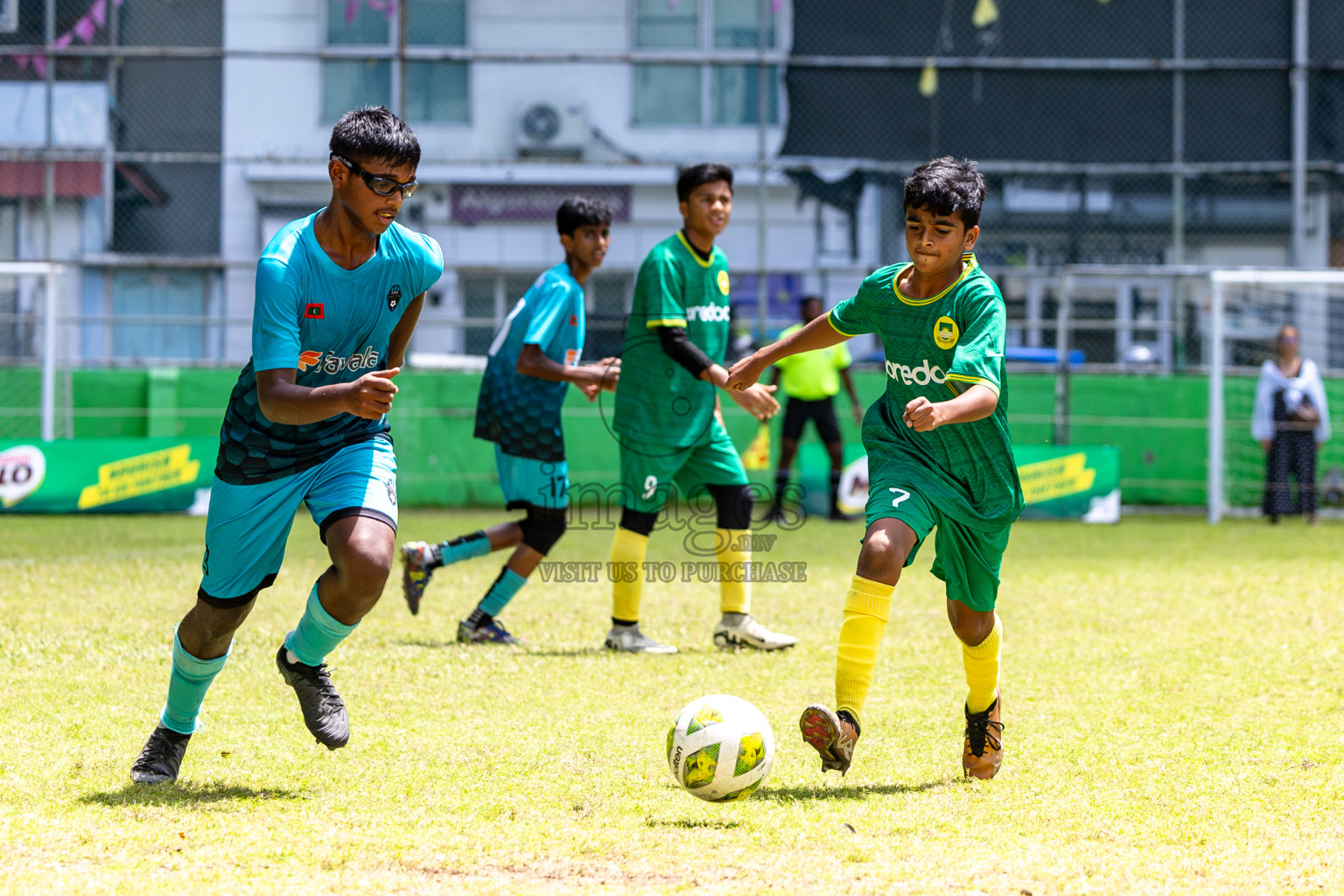 Day 3 of MILO Academy Championship 2024 (U-14) was held in Henveyru Stadium, Male', Maldives on Saturday, 2nd November 2024.
Photos: Hassan Simah / Images.mv