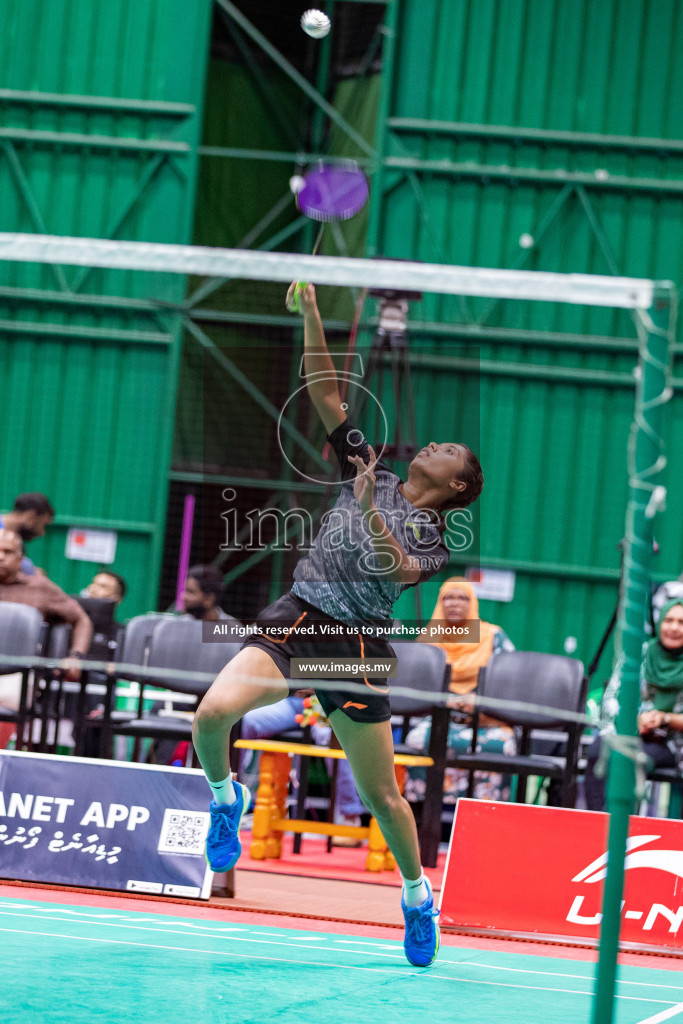 47th National Badminton Tournament 2021 held from 10 to 14 November 2021 in Male' Sports Complex, Maldives