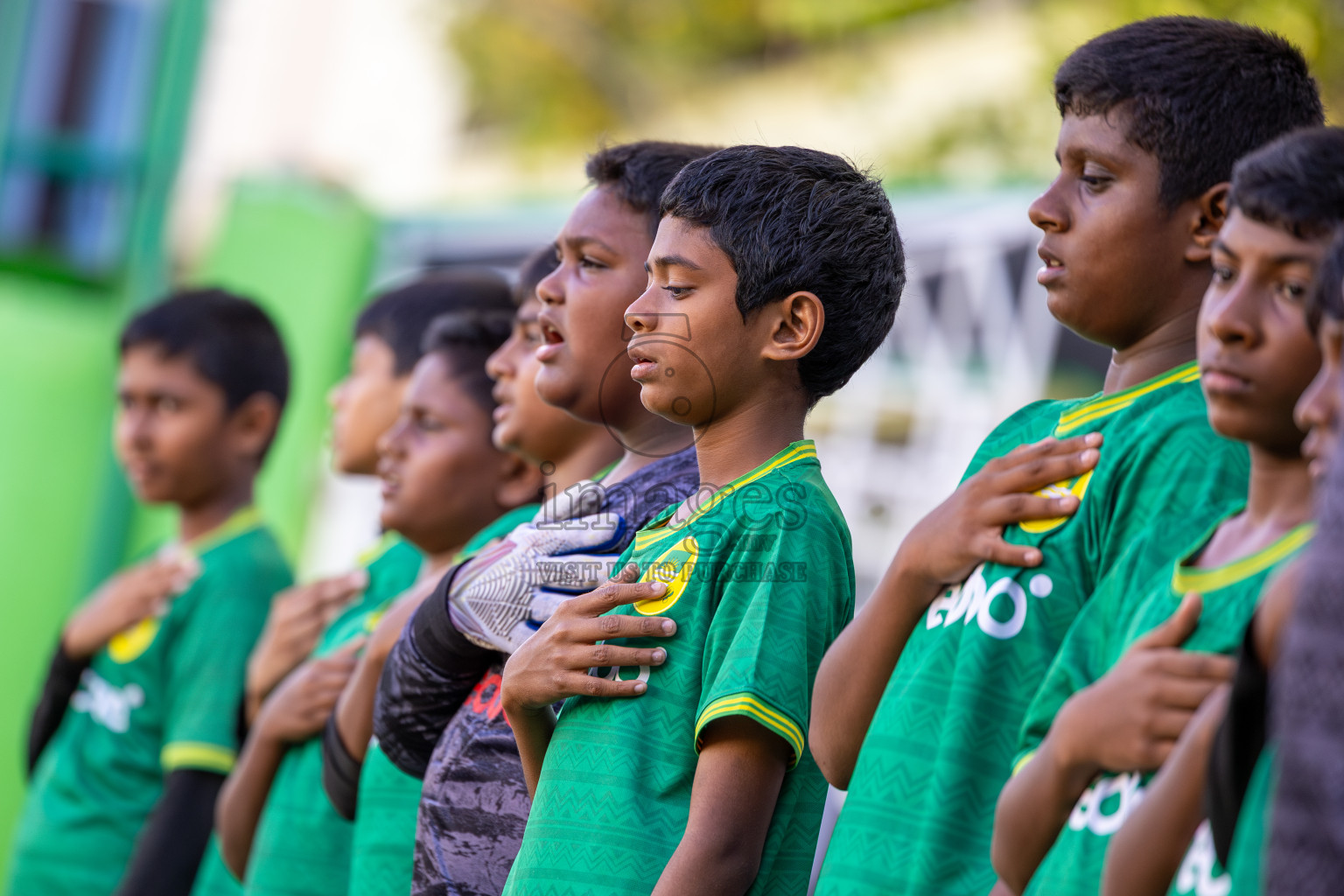 Day 3 of MILO Academy Championship 2025 (U-12) was held at Henveiru Stadium in Male', Maldives on Saturday, 3rd May 2025. Photos: Ismail Thoriq / images.mv