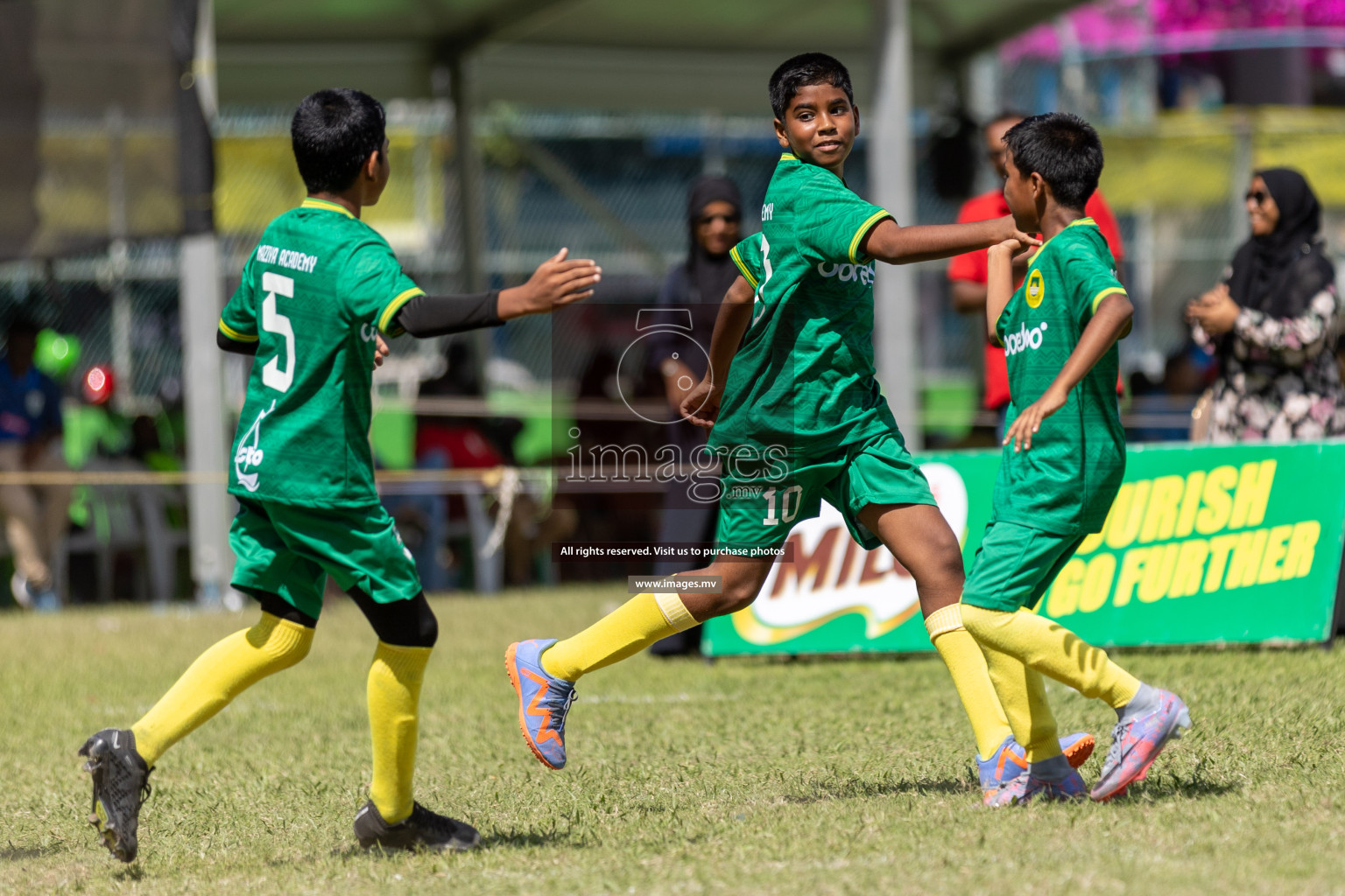 Day 2 of MILO Academy Championship 2023 (U12) was held in Henveiru Football Grounds, Male', Maldives, on Saturday, 19th August 2023. 
Photos: Suaadh Abdul Sattar & Nausham Waheedh / images.mv