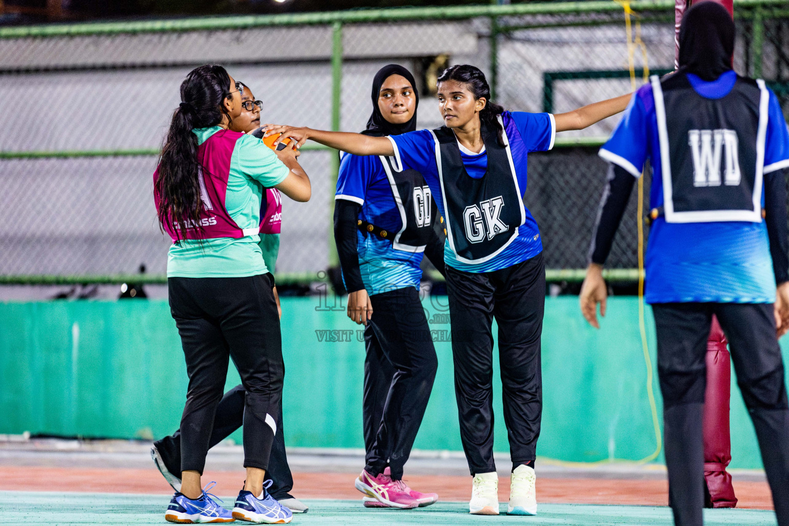 Day 5 of 23rd Netball Association Championship was held in Ekuveni Netball Court at Male', Maldives on Thursday, 2nd May 2024. Photos: Nausham Waheed / images.mv