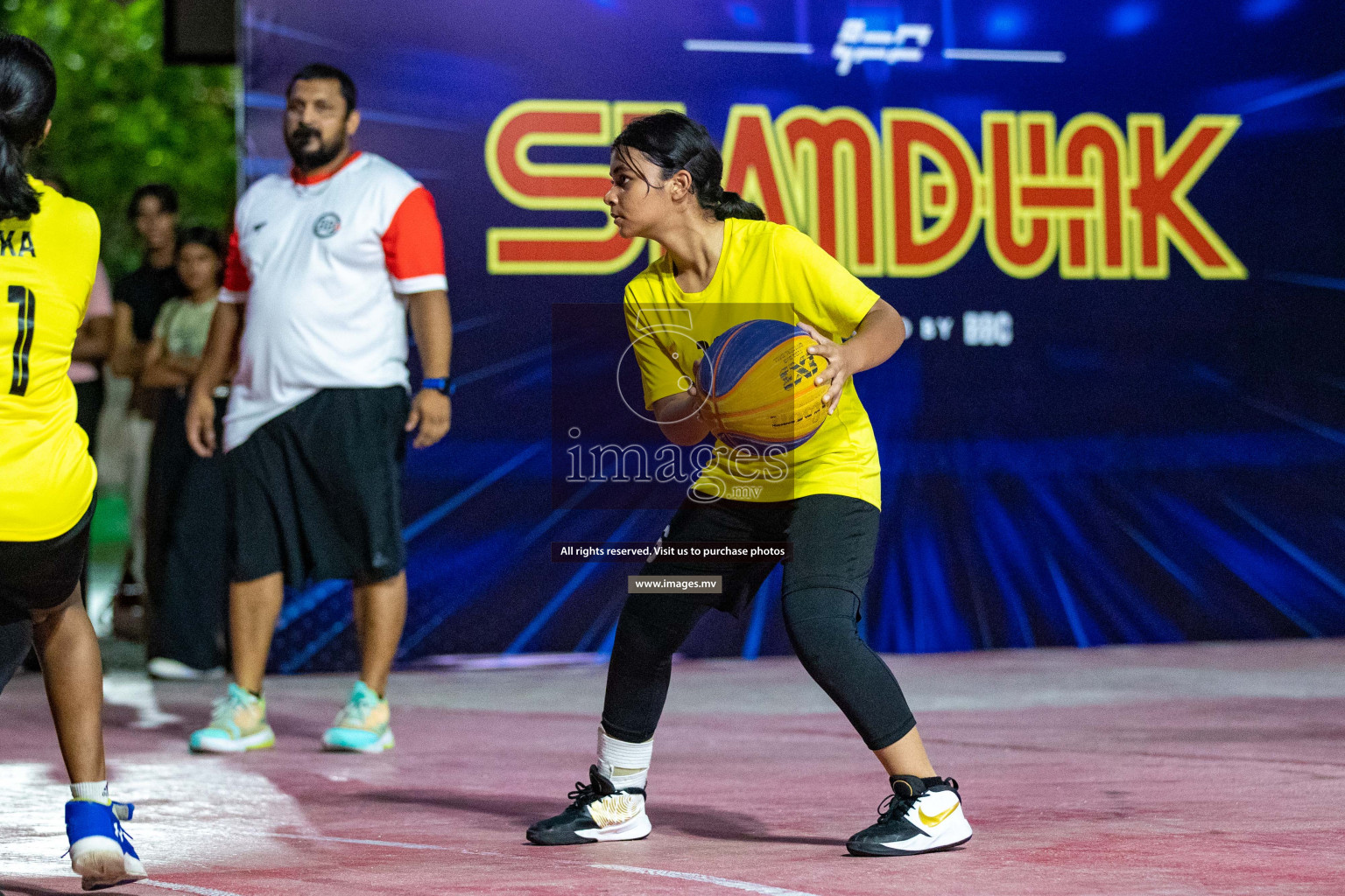 Day3 of Slamdunk by Sosal on 14th April 2023 held in Male'. Photos: Nausham waheed /images.mv