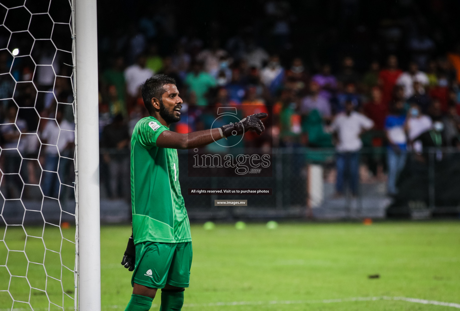 Bangladesh vs Sri Lanka in SAFF Championship 2021 held on 1st October 2021 in Galolhu National Stadium, Male', Maldives