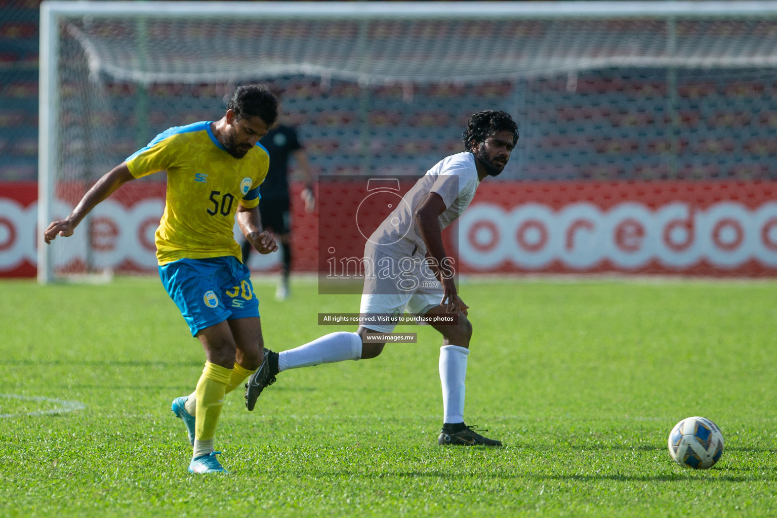 Club Valencia vs Club Green Streets in Ooredoo Dhivehi Premier League 2021/22 on 12th July 2022, held in National Football Stadium, Male', Maldives Photos: Maanish/ Images mv