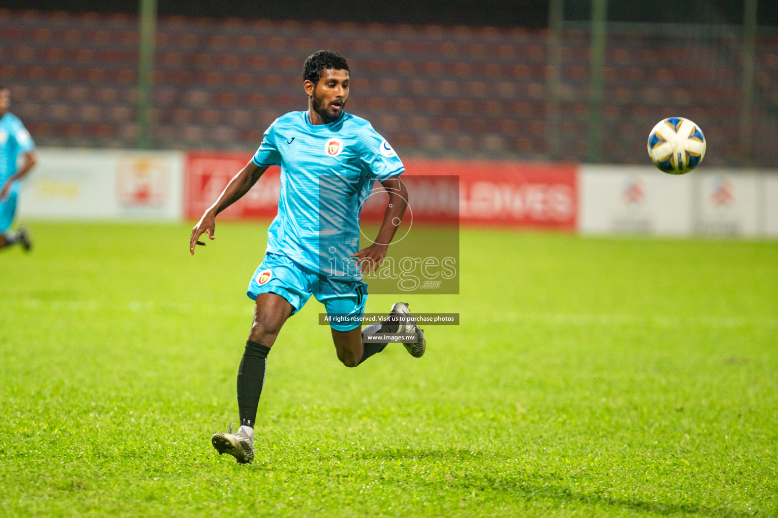 Club Valencia vs United Victory in the President's Cup 2021/2022 held in Male', Maldives on 19 December 2021