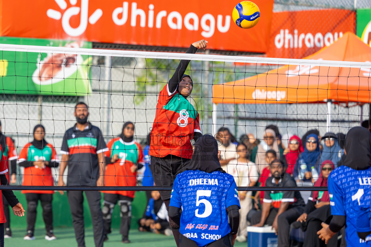 Day 6 of Interschool Volleyball Tournament 2024 was held in Ekuveni Volleyball Court at Male', Maldives on Thursday, 28th November 2024.
Photos: Ismail Thoriq / images.mv