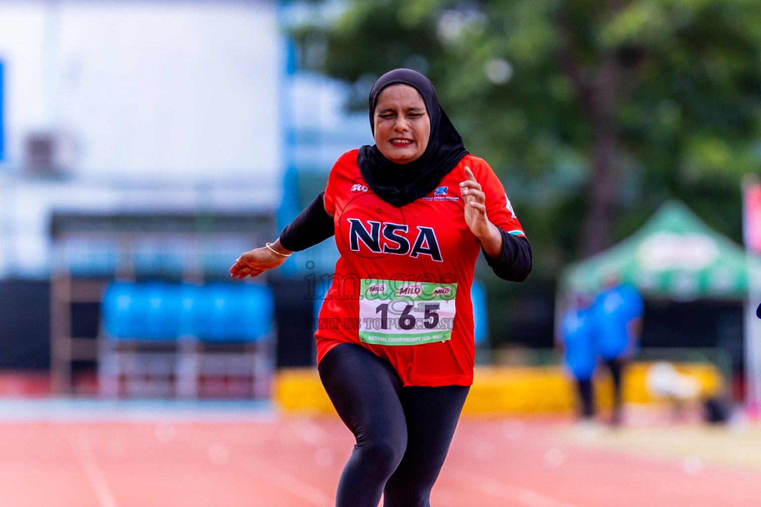 Day 3 of National Athletics Championship 2025 was held at Ekuveni Running Ground in Male', Maldives on Saturday, 16th August 2025. Photos: Nausham Waheed / images.mv