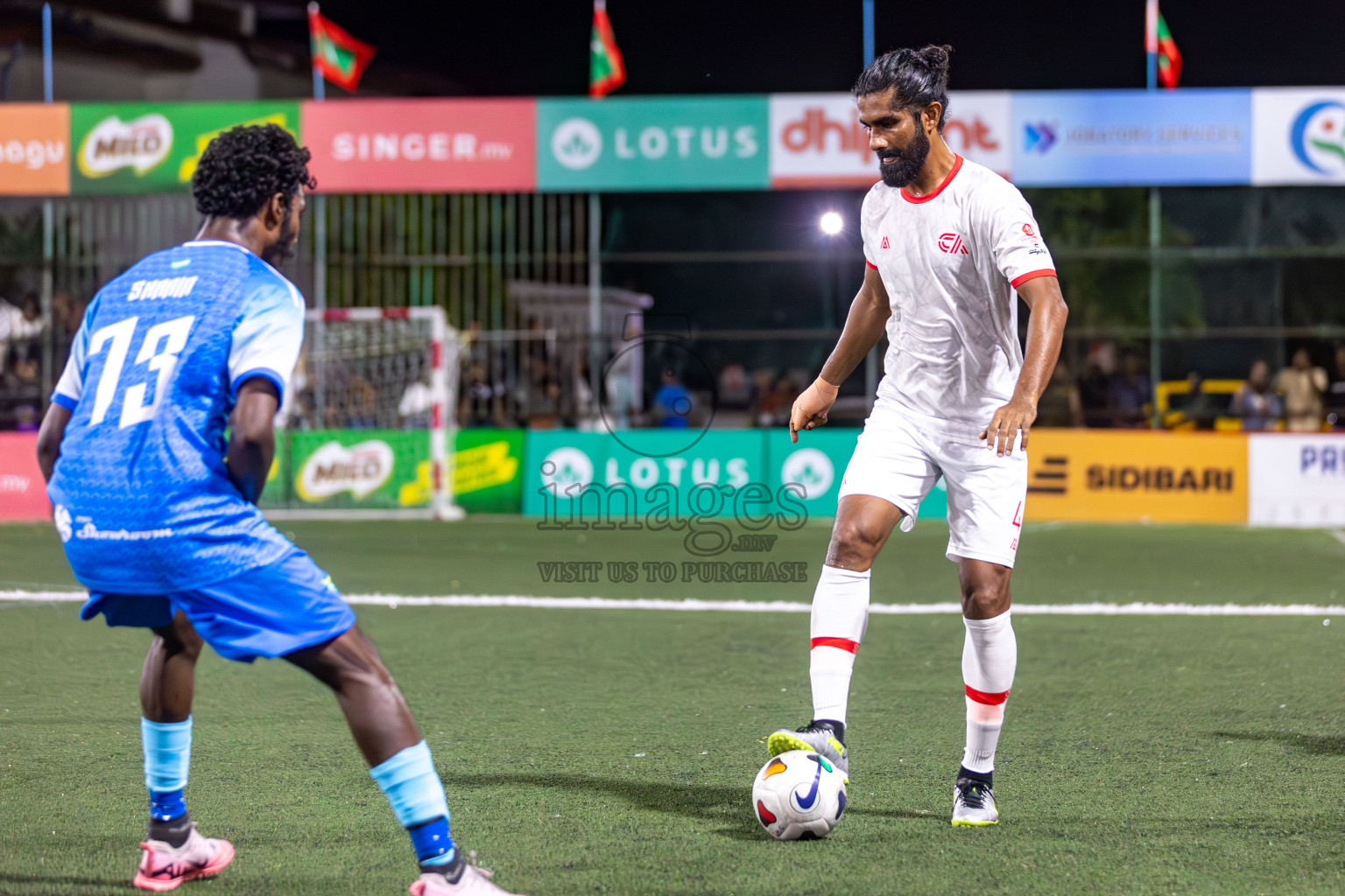 Club Fen vs Club Aasandha in Club Maldives Cup 2024 held in Rehendi Futsal Ground, Hulhumale', Maldives on Friday, 27th September 2024. 
Photos: Hassan Simah / images.mv