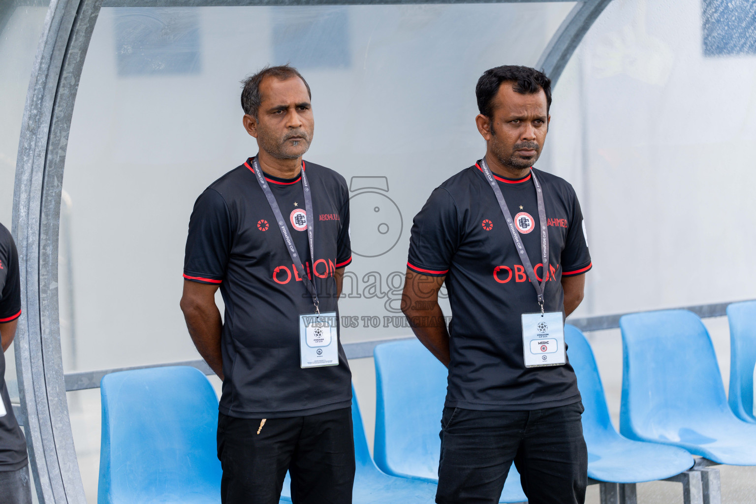 CC Sports Club VS Aajeelakah Eydhafushi FA in Day 6 of Eydhafushi Cup 2025 held in Eydhafushi Football Stadium at B. Eydhafushi, Maldives on Wednesday, 10th September 2025. Photos: Arif Rasheed / images.mv