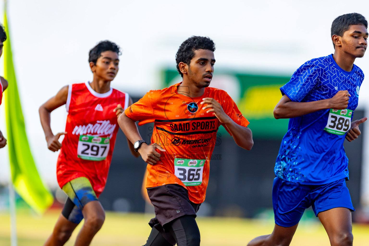 Day 3 of MILO Athletics Association Championship was held on Thursday, 7th May 2024 in Male', Maldives. Photos: Nausham Waheed