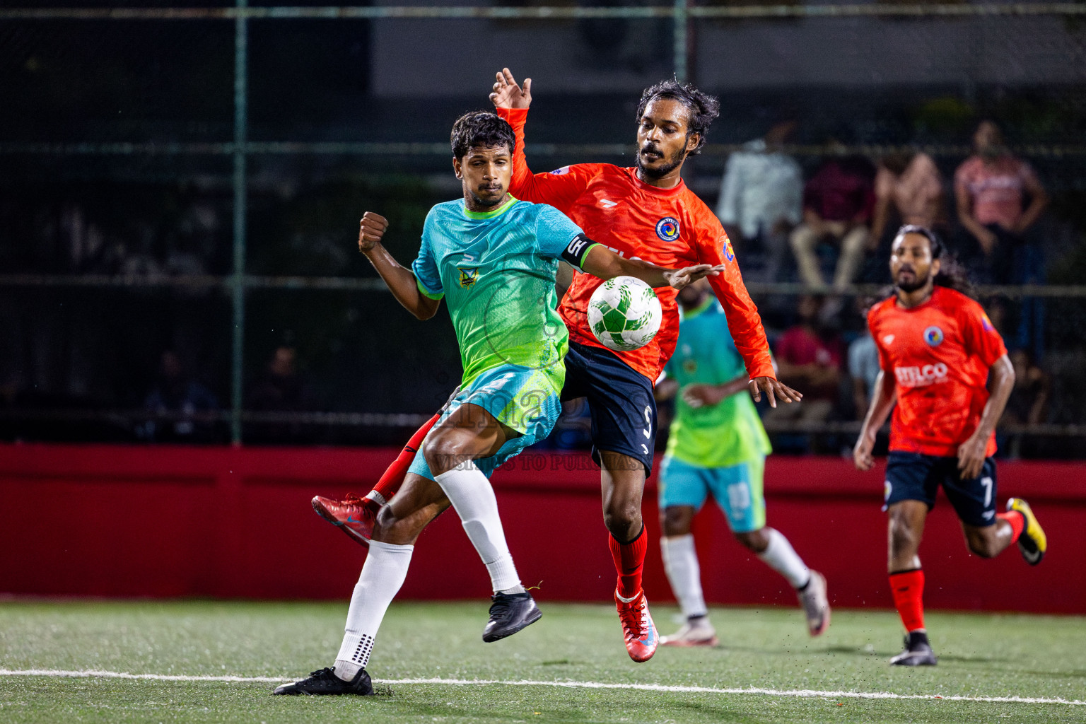 Stelco RC vs Wamco in Day 8 of Office League 2025 was held on Wednesday, 23rd April 2025 in Hulhumale', Maldives. Photos: Nausham Waheed  / images.mv