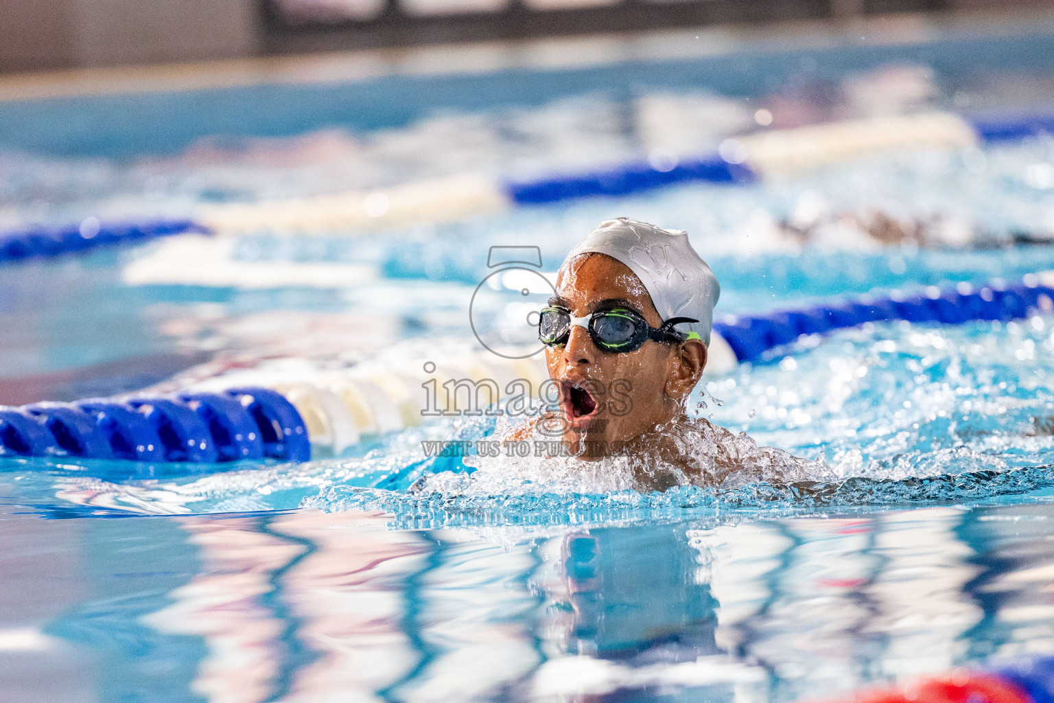 Day 4 of 20th Inter-school Swimming Competition 2024 held in Hulhumale', Maldives on Tuesday, 15th October 2024. Photos: Ismail Thoriq / images.mv