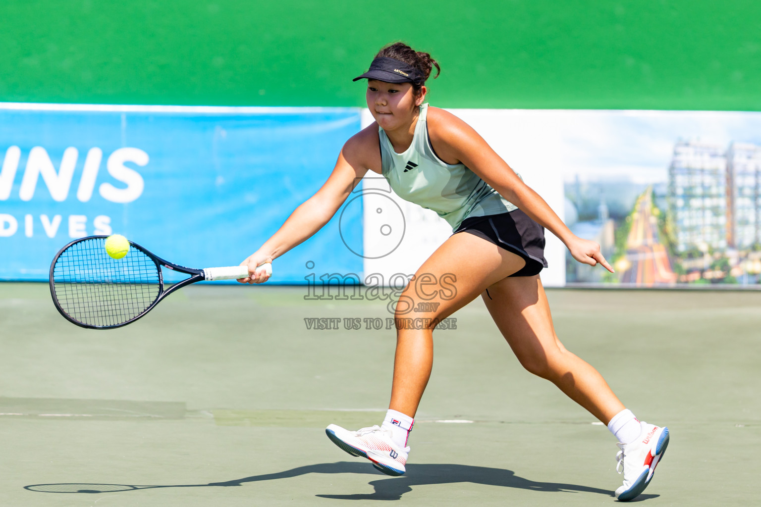 Day 3 of ATF Maldives Junior Open Tennis was held in Male' Tennis Court, Male', Maldives on Wednesday, 11th December 2024. Photos: Nausham Waheed / images.mv