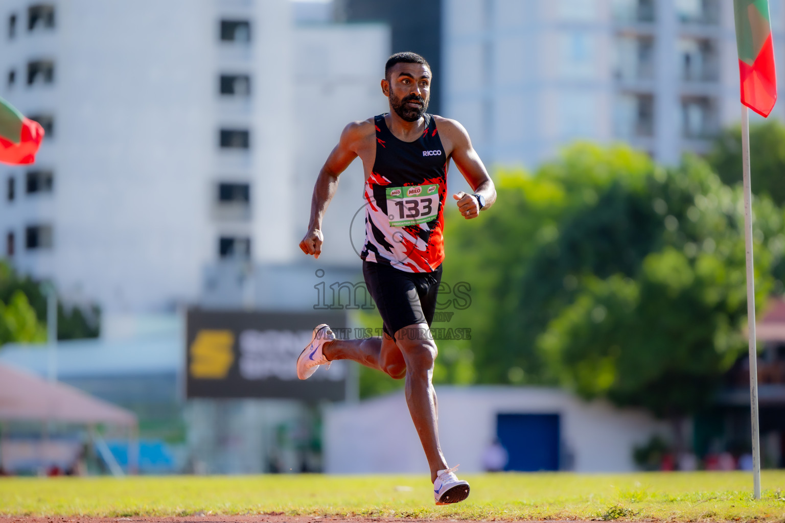 Day 1 of 12th Milo Association Championships was held in Ekuveni Track at Male', Maldives on Thursday, 24th April 2025. Photos: Nausham Waheed  / images.mv