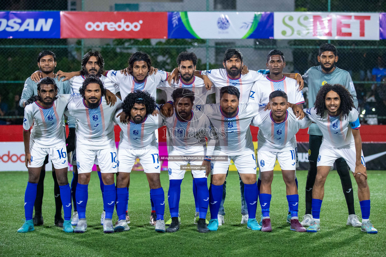 GA. Kanduhulhudhoo vs GA. Nilandhoo in Day 7 of Golden Futsal Challenge 2023 on 11 February 2023 in Hulhumale, Male, Maldives