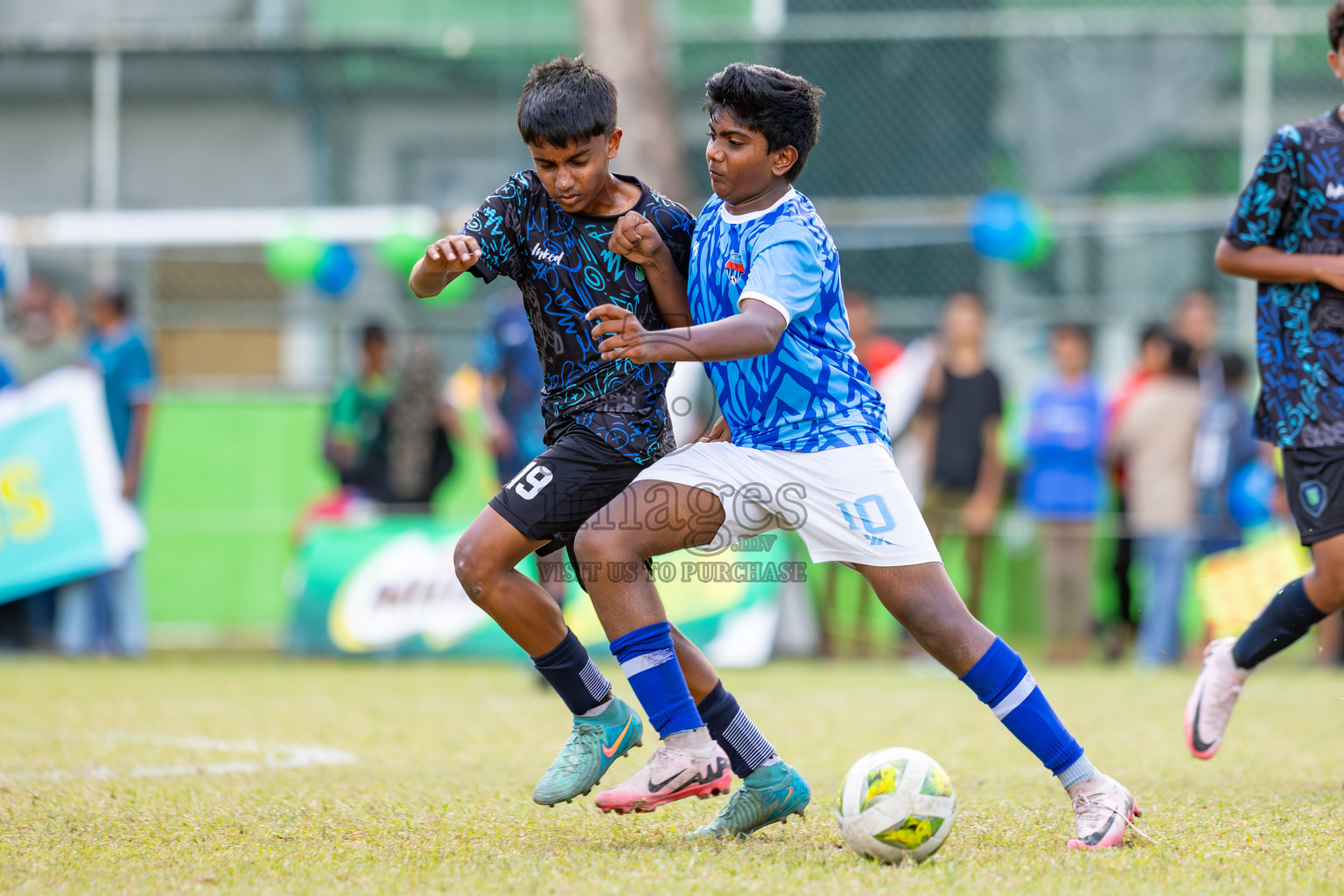 Day 4 of MILO Academy Championship 2024 (U-14) was held in Henveyru Stadium, Male', Maldives on Sunday, 3rd November 2024. Photos: Ismail Thoriq / Images.mv