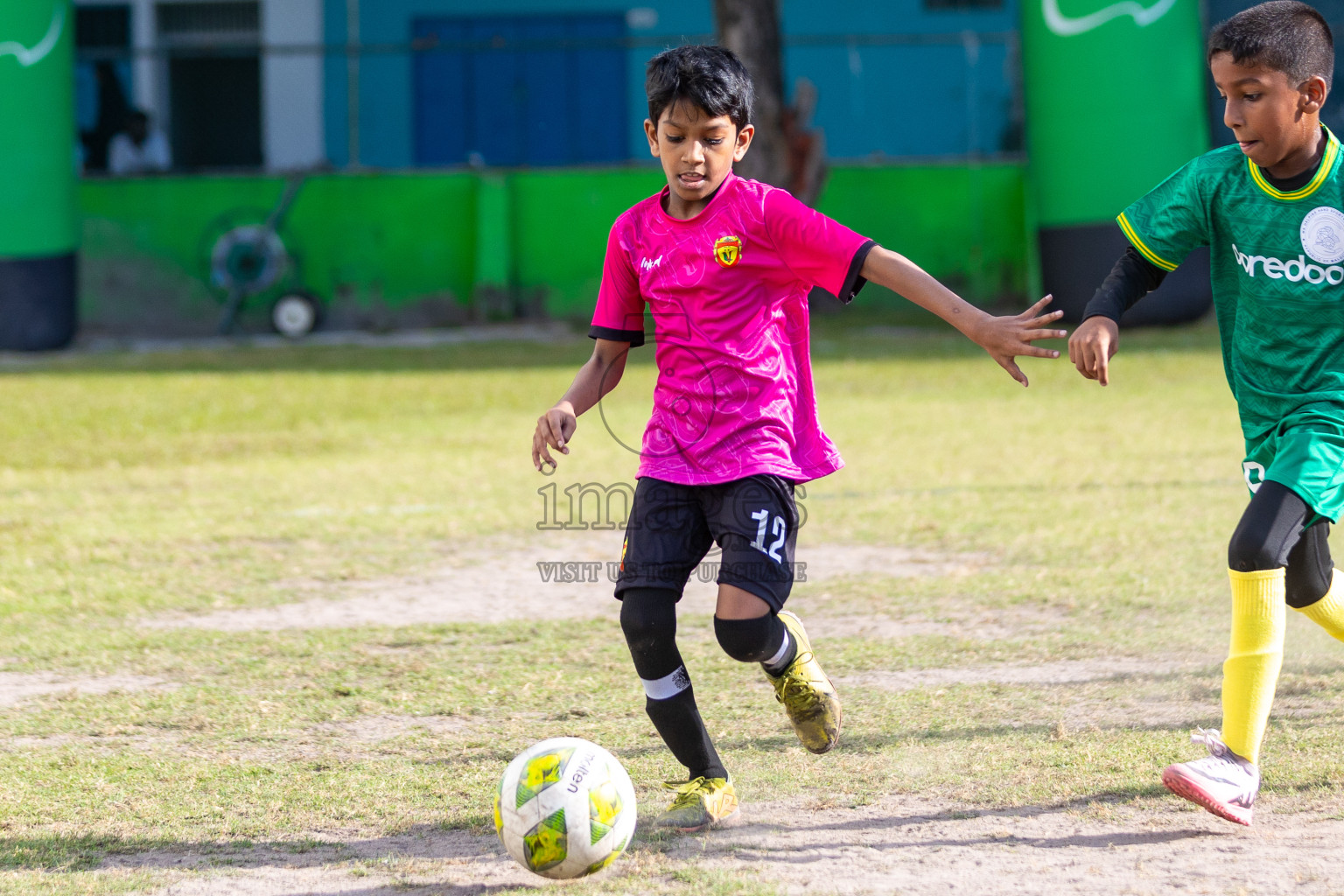 Day 2 of MILO Academy Championship 2025 was held on Friday, 14th February 2025 in Henveiru Stadium.
Photos: Mohamed Mahfooz Moosa / Images.mv