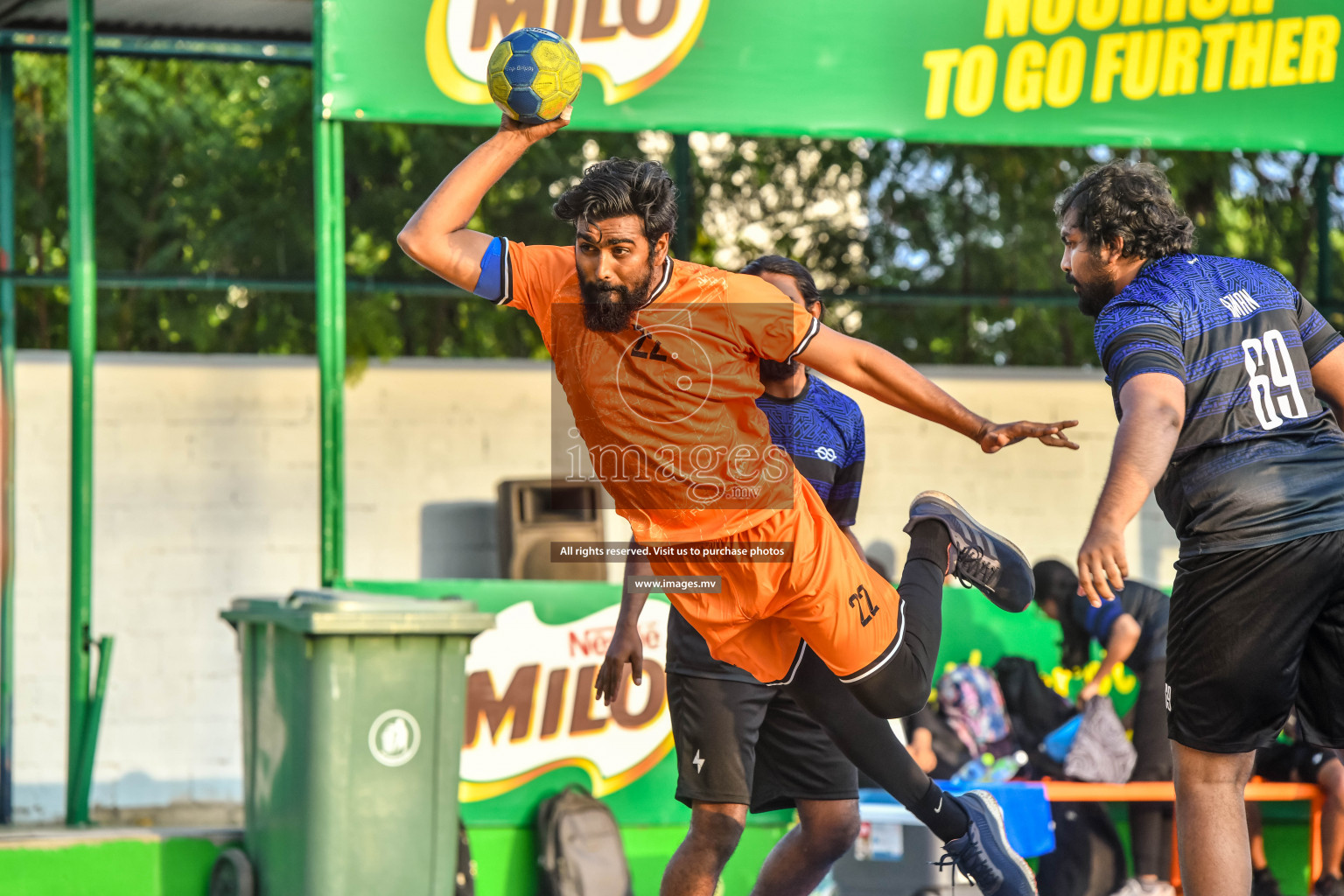 Day 4 of Milo 6th Inter Office Handball Tournament 2022 - Photos by  Nausham Waheed