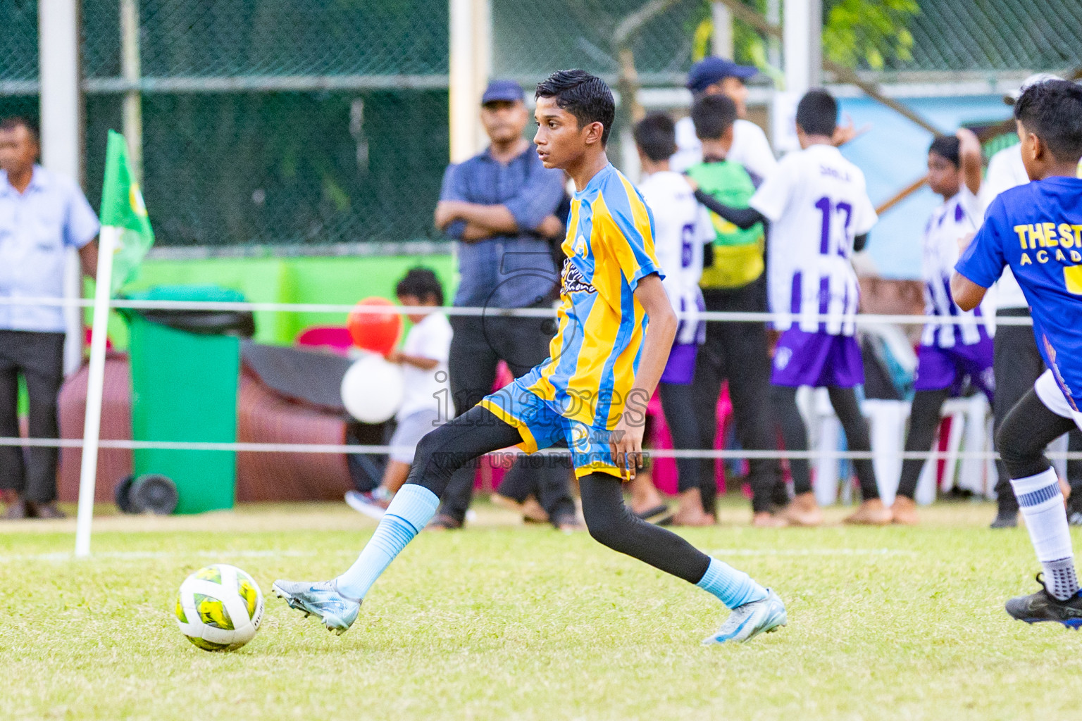 Day 2 of MILO Academy Championship 2025 (U-12) was held at Henveiru Stadium in Male', Maldives on Friday, 2nd May 2025. Photos: Mohamed Mahfooz Moosa / images.mv