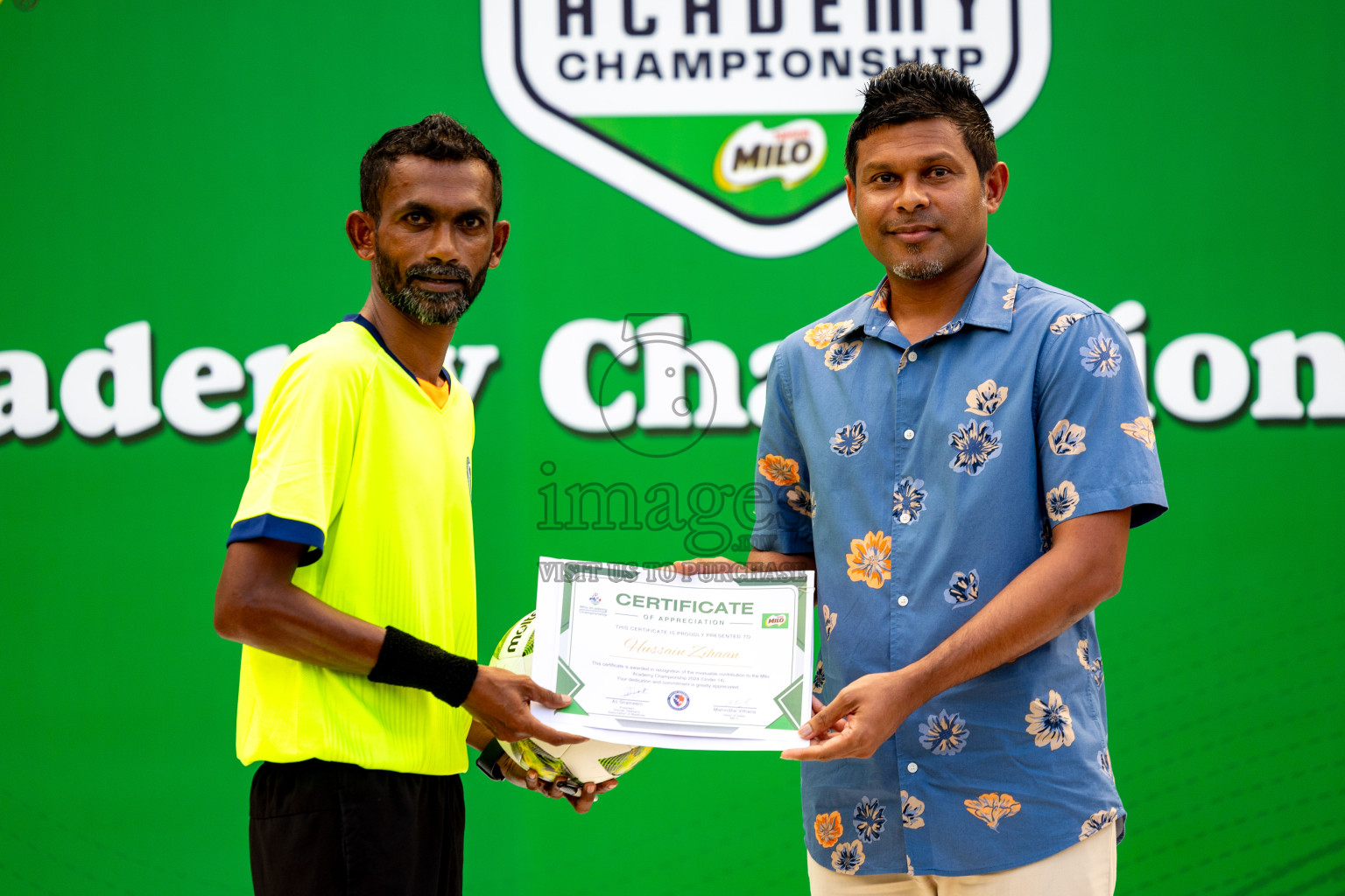 Day 4 of MILO Academy Championship 2024 (U-14) was held in Henveyru Stadium, Male', Maldives on Sunday, 3rd November 2024. Photos: Ismail Thoriq / Images.mv