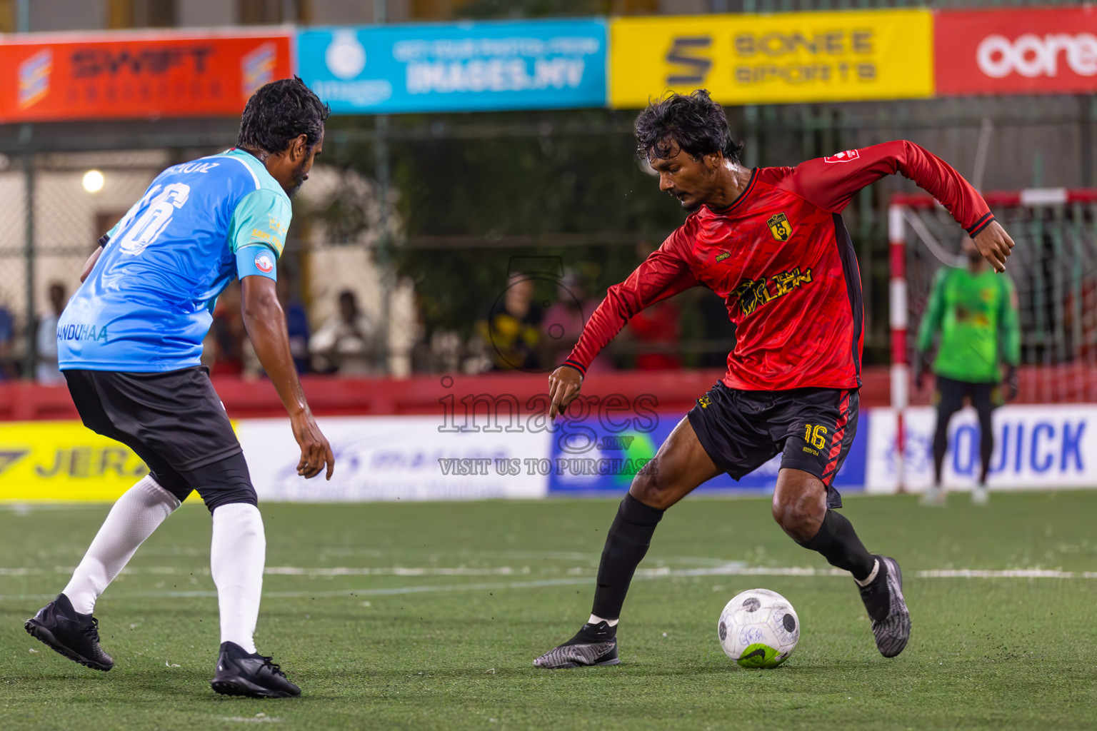 HDh Kumundhoo vs Hah Nellaidhoo in Day 10 of Golden Futsal Challenge 2024 was held on Tuesday, 23rd January 2024, in Hulhumale', Maldives
Photos: Ismail Thoriq / images.mv