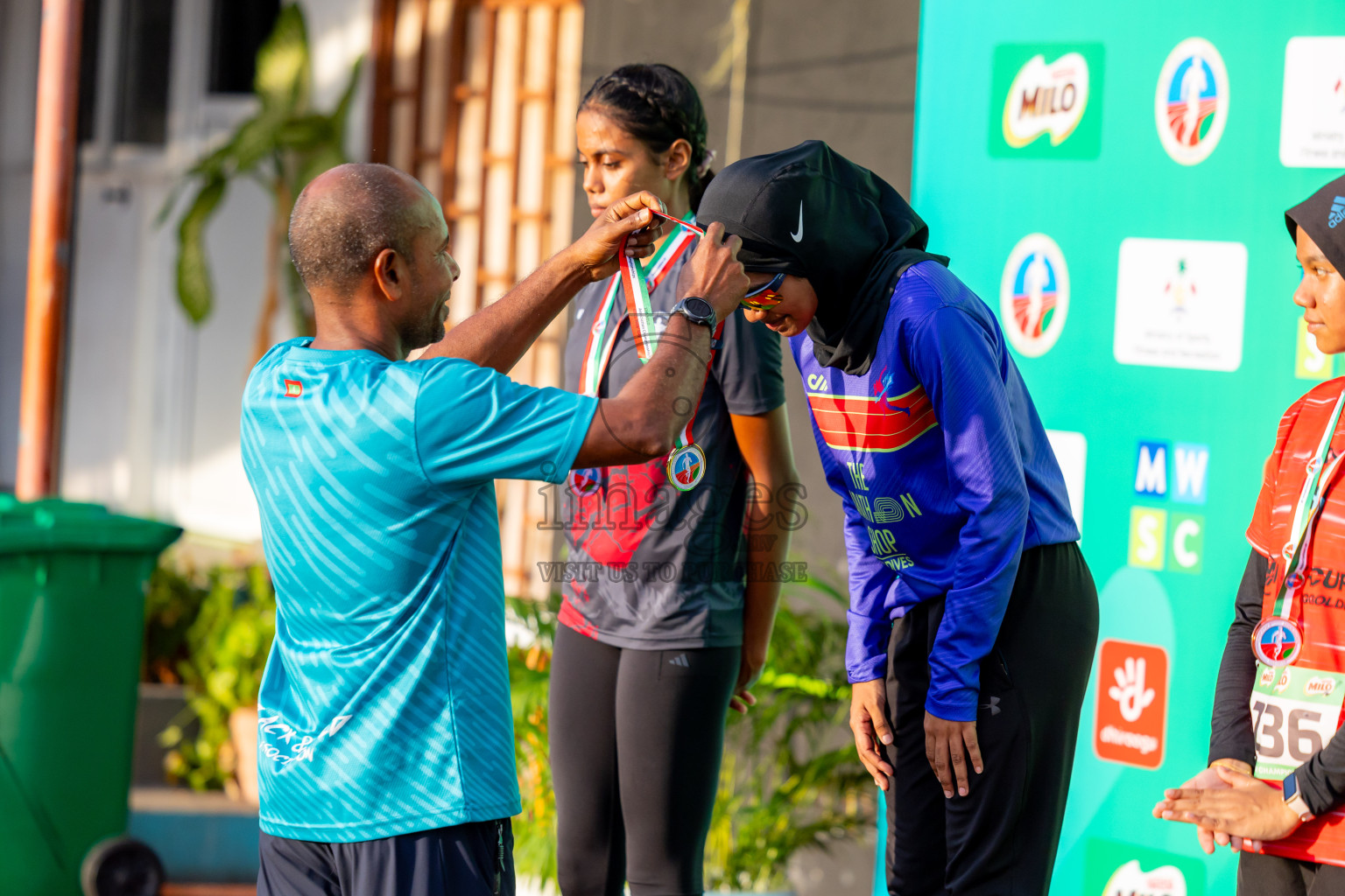 Day 3 of 12th Milo Association Championships was held in Ekuveni Track at Male', Maldives on Saturday, 26th April 2025. Photos: Nausham Waheed / images.mv