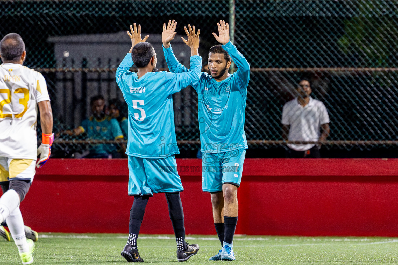 STELCO RC vs Club Hajj in Day 14 of Office League 2025 was held on Tuesday, 29th April 2025 in Hulhumale', Maldives. Photos: Nausham Waheed / images.mv