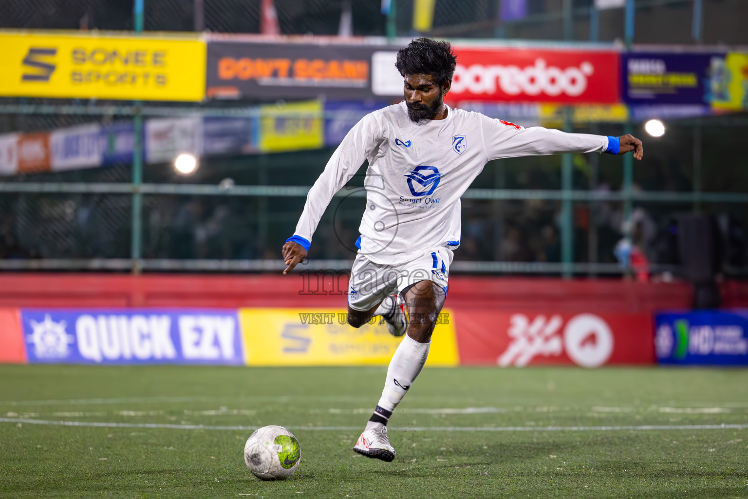 K Gaafaru VS K Huraa in Day 25 of Golden Futsal Challenge 2024 was held on Thursday , 8th February 2024 in Hulhumale', Maldives
Photos: Ismail Thoriq / images.mv