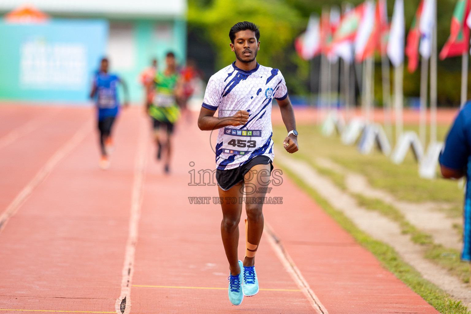 Day 2 of MWSC Interschool Athletics Championships 2024 held in Hulhumale Running Track, Hulhumale, Maldives on Sunday, 10th November 2024. Photos by: Ismail Thoriq / Images.mv