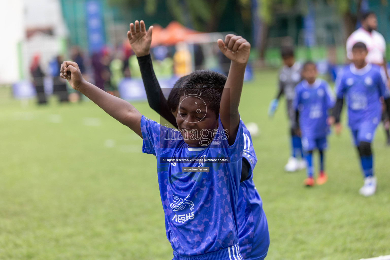 Day 1 of Nestle kids football fiesta, held in Henveyru Football Stadium, Male', Maldives on Wednesday, 11th October 2023 Photos: Shut Abdul Sattar/ Images.mv