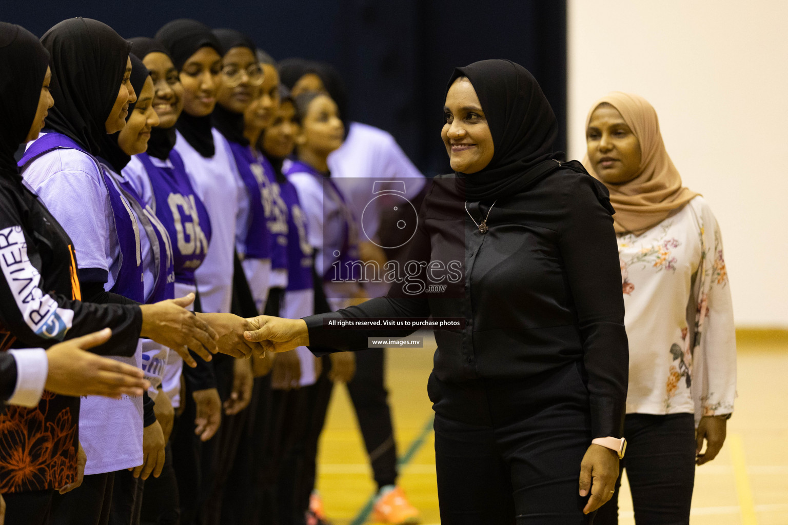 Club Matrix vs VYANSA in the Milo National Netball Tournament 2022 on 20 July 2022, held in Social Center, Male', Maldives. Photographer: Shuu / Images.mv