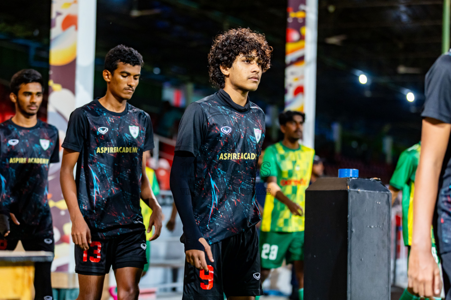 Maziya SRC vs Club Eagles in Day 4 of Under 19 Youth Championship 2024 was held at National Stadium in Male', Maldives on Thursday, 13th June 2024. Photos: Nausham Waheed / images.mv