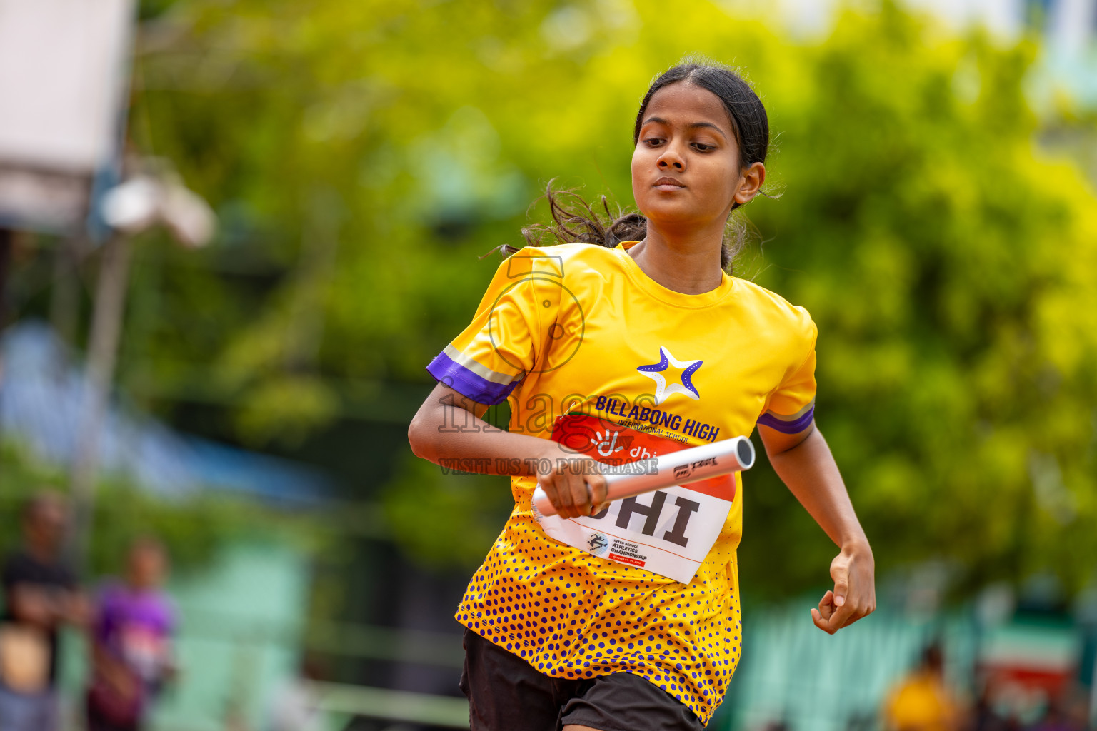 Day 6 of Inter-school Athletics Championship 2025 held in Ekuveni Synthetic Track, Male', Maldives on Sunday, 12th October 2025. Photos by: Ismail Thoriq / Images.mv
