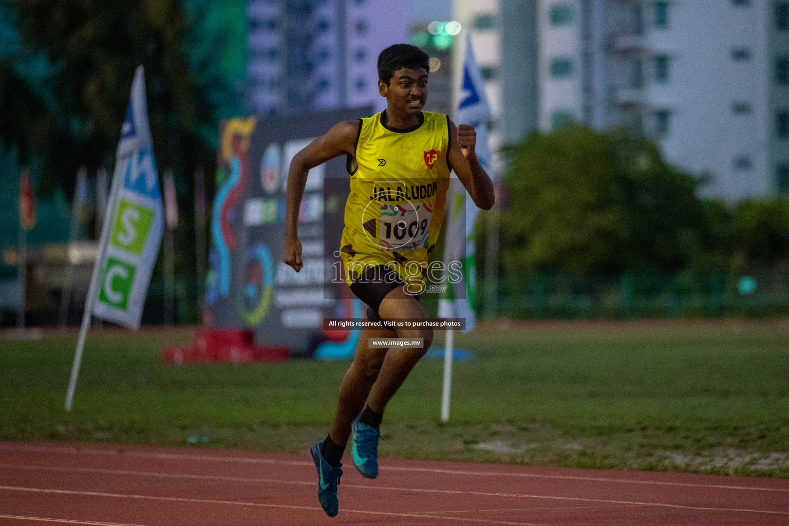 Day three of Inter School Athletics Championship 2023 was held at Hulhumale' Running Track at Hulhumale', Maldives on Tuesday, 16th May 2023. Photos: Nausham Waheed / images.mv