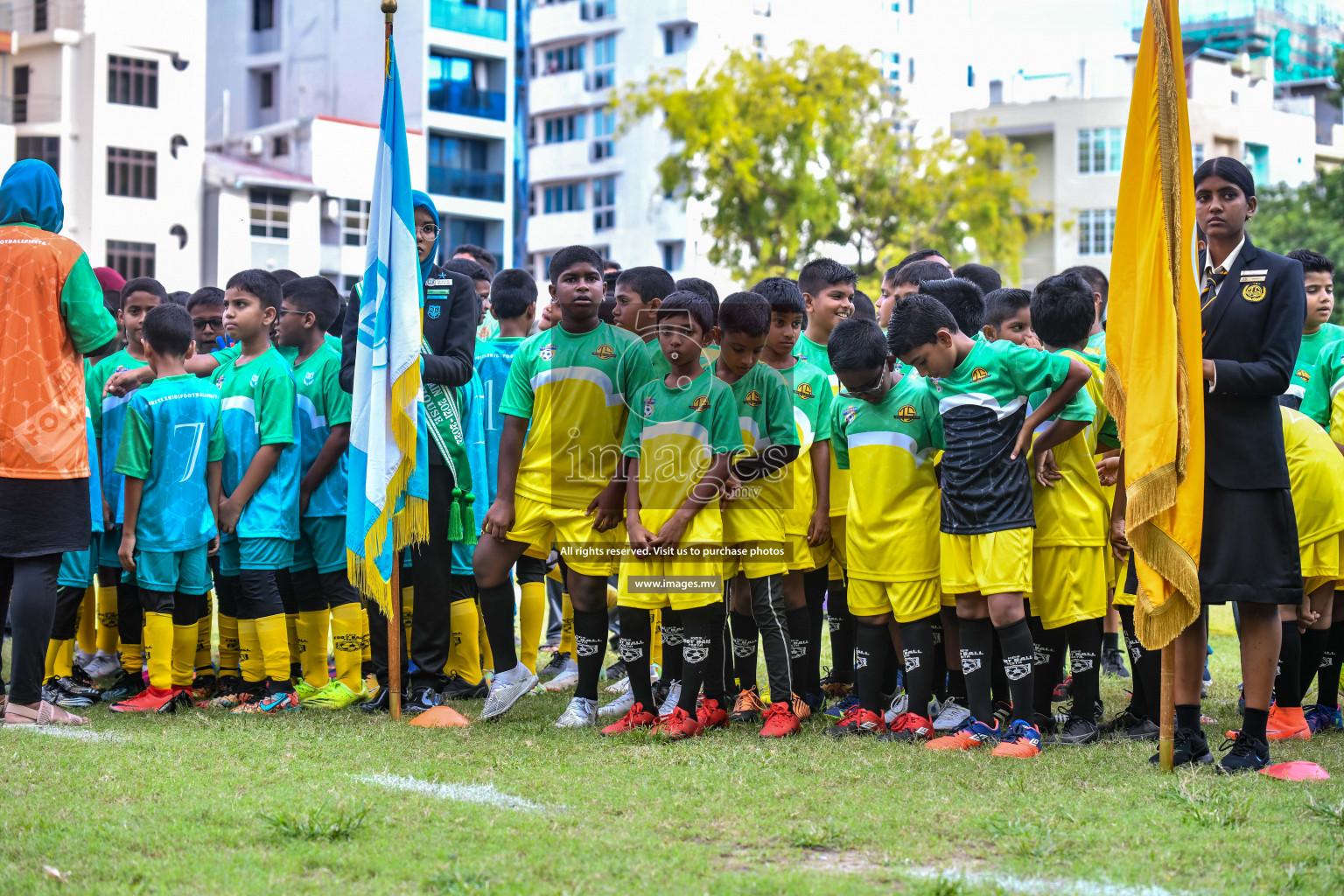 Day 1 of Milo Kids Football Fiesta 2022 was held in Male', Maldives on 19th October 2022. Photos: Nausham Waheed/ images.mv