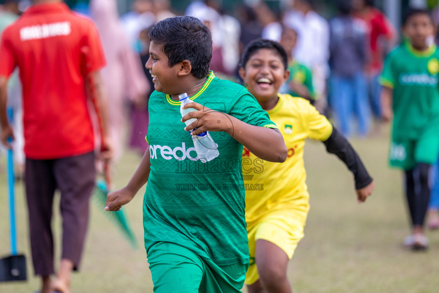 Day 1 of MILO Academy Championship 2024 - U12 was held at Henveiru Grounds in Male', Maldives on Thursday, 4th July 2024. Photos: Shuu Abdul Sattar / images.mv