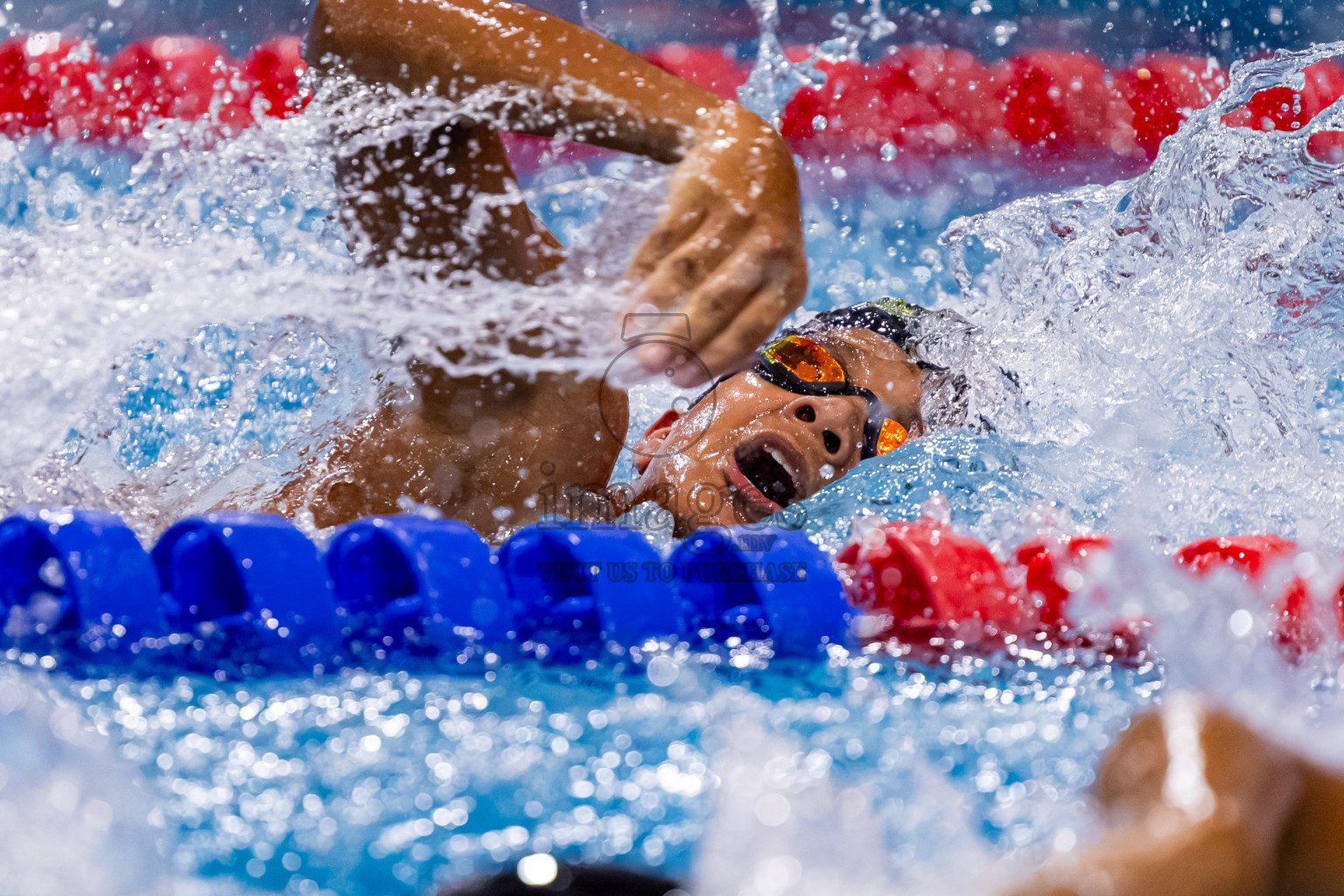 Day 3 of BML 21st Interschool Swimming Competition 2025 was held in Hulhumale' Swimming Pool, Hulhumale', Maldives on Monday, 13th October 2025. Photos: Nausham Waheed / images.mv